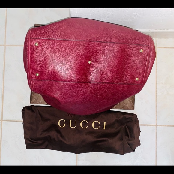 Gucci Soho Bordeaux Leather Shoulder Bag - Picture 3 of 12